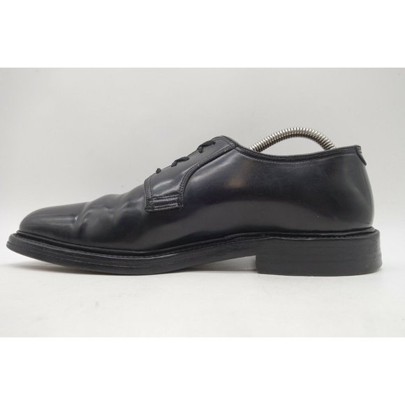 Bootmaster Corfam Black Leather V Cleat Vintage Oxfords Shoes Men\'s 7.5 D main image 9